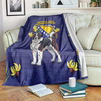 Bosnia And Herzegovina Blanket The Tornjak With Lilium Bosniacum - Wonder Print Shop