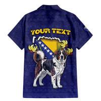 Personalized Bosnia And Herzegovina Family Matching Mermaid Dress and Hawaiian Shirt The Tornjak With Lilium Bosniacum - Wonder Print Shop