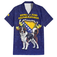 Personalized Bosnia And Herzegovina Family Matching Puletasi and Hawaiian Shirt The Tornjak With Lilium Bosniacum - Wonder Print Shop