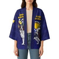 Personalized Bosnia And Herzegovina Kimono The Tornjak With Lilium Bosniacum - Wonder Print Shop