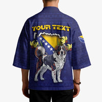 Personalized Bosnia And Herzegovina Kimono The Tornjak With Lilium Bosniacum - Wonder Print Shop