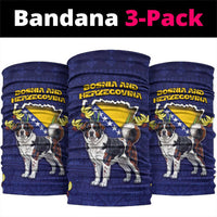 Bosnia And Herzegovina Neck Gaiter The Tornjak With Lilium Bosniacum DT05