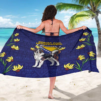 Bosnia And Herzegovina Sarong The Tornjak With Lilium Bosniacum - Wonder Print Shop