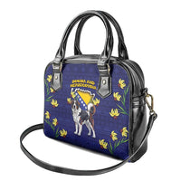 Bosnia And Herzegovina Shoulder Handbag The Tornjak With Lilium Bosniacum - Wonder Print Shop
