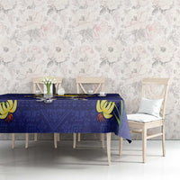 Bosnia And Herzegovina Tablecloth The Tornjak With Lilium Bosniacum - Wonder Print Shop
