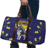 Bosnia And Herzegovina Travel Bag The Tornjak With Lilium Bosniacum - Wonder Print Shop
