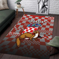 Croatia Area Rug Kuna Zlatica With Symbol - Wonder Print Shop