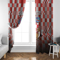 Croatia Window Curtain Kuna Zlatica With Symbol - Wonder Print Shop