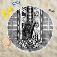 Mabuhay Philippines Festival Beach Blanket Philippine Eagle Sun Three Stars Barong Pattern