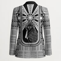 Mabuhay Philippines Festival Blazer Philippine Eagle Sun Three Stars Barong Pattern