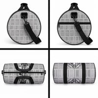 Mabuhay Philippines Festival Duffle Bag Philippine Eagle Sun Three Stars Barong Pattern