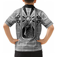Mabuhay Philippines Festival Hawaiian Shirt Philippine Eagle Sun Three Stars Barong Pattern
