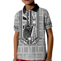 Mabuhay Philippines Festival Kid Polo Shirt Philippine Eagle Sun Three Stars Barong Pattern