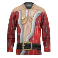 Christmas Costume Hockey Jersey Sexy Mrs Claus - Wonder Print Shop