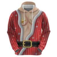 Christmas Costume Hoodie Sexy Mrs Claus - Wonder Print Shop