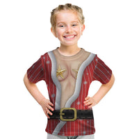 Christmas Costume Kid T Shirt Sexy Mrs Claus - Wonder Print Shop