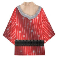 Christmas Costume Kimono Sexy Mrs Claus - Wonder Print Shop