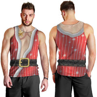 Christmas Costume Men Tank Top Sexy Mrs Claus - Wonder Print Shop