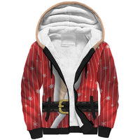 Christmas Costume Sherpa Hoodie Sexy Mrs Claus - Wonder Print Shop
