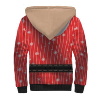 Christmas Costume Sherpa Hoodie Sexy Mrs Claus - Wonder Print Shop