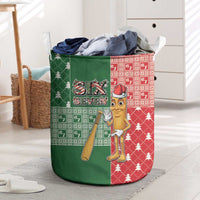 Six Seven Christmas Laundry Basket Funny Tung Tung Tung Sahur - Wonder Print Shop