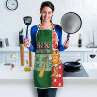 Six Seven Christmas Apron Funny Tung Tung Tung Sahur - Wonder Print Shop