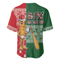Six Seven Christmas Baseball Jersey Funny Tung Tung Tung Sahur - Wonder Print Shop