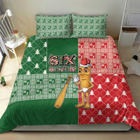 Six Seven Christmas Bedding Set Funny Tung Tung Tung Sahur - Wonder Print Shop