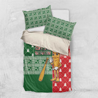Six Seven Christmas Bedding Set Funny Tung Tung Tung Sahur - Wonder Print Shop