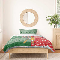 Six Seven Christmas Bedding Set Funny Tung Tung Tung Sahur - Wonder Print Shop