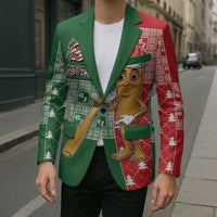 Six Seven Christmas Blazer Funny Tung Tung Tung Sahur - Wonder Print Shop