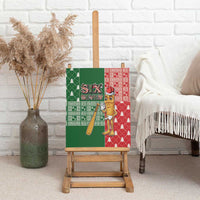 Six Seven Christmas Canvas Wall Art Funny Tung Tung Tung Sahur - Wonder Print Shop