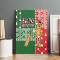 Six Seven Christmas Canvas Wall Art Funny Tung Tung Tung Sahur - Wonder Print Shop