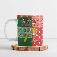 Six Seven Christmas Ceramic Mug Funny Tung Tung Tung Sahur - Wonder Print Shop