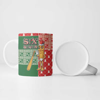 Six Seven Christmas Ceramic Mug Funny Tung Tung Tung Sahur - Wonder Print Shop