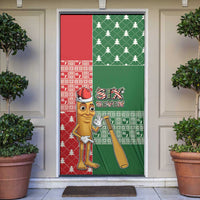 Six Seven Christmas Door Cover Funny Tung Tung Tung Sahur - Wonder Print Shop