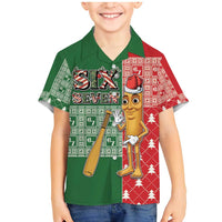 Six Seven Christmas Family Matching Mermaid Dress and Hawaiian Shirt Funny Tung Tung Tung Sahur - Wonder Print Shop