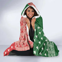 Six Seven Christmas Hooded Blanket Funny Tung Tung Tung Sahur - Wonder Print Shop