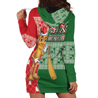 Six Seven Christmas Hoodie Dress Funny Tung Tung Tung Sahur - Wonder Print Shop