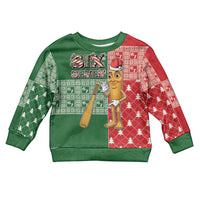 Six Seven Christmas Kid Ugly Christmas Sweater Funny Tung Tung Tung Sahur - Wonder Print Shop