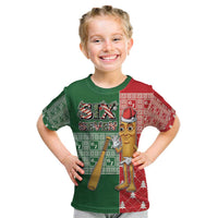 Six Seven Christmas Kid T Shirt Funny Tung Tung Tung Sahur - Wonder Print Shop