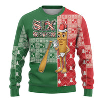 Six Seven Christmas Ugly Christmas Sweater Funny Tung Tung Tung Sahur - Wonder Print Shop