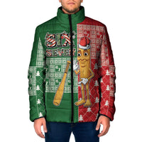 Six Seven Christmas Padded Jacket Funny Tung Tung Tung Sahur - Wonder Print Shop