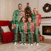 Six Seven Christmas Pajama Set Funny Tung Tung Tung Sahur - Wonder Print Shop