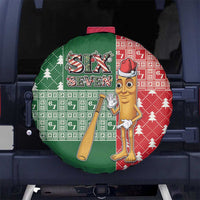 Six Seven Christmas Spare Tire Cover Funny Tung Tung Tung Sahur - Wonder Print Shop