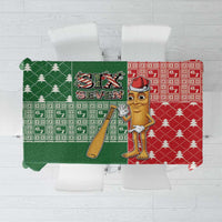 Six Seven Christmas Tablecloth Funny Tung Tung Tung Sahur - Wonder Print Shop