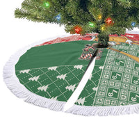 Six Seven Christmas Tree Skirt Funny Tung Tung Tung Sahur - Wonder Print Shop
