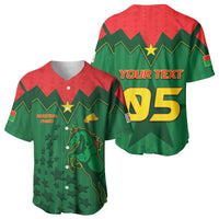 Custom Football Burkina Faso Baseball Jersey Rising Star And Horse Sport Style - Wonder Print Shop
