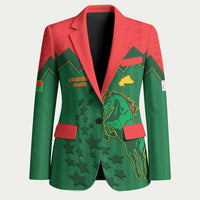 Custom Football Burkina Faso Blazer Rising Star And Horse Sport Style - Wonder Print Shop
