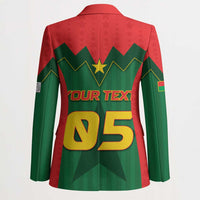 Custom Football Burkina Faso Blazer Rising Star And Horse Sport Style - Wonder Print Shop